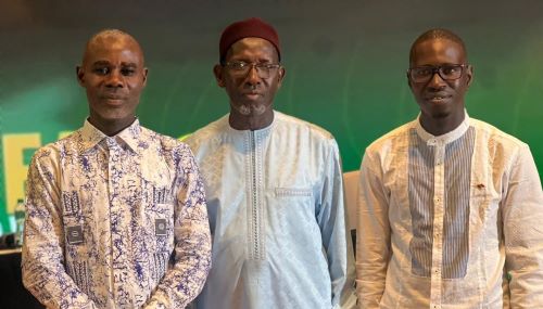 Koffi Ignace, Ambassadeur Babacar Carlos Mbaye et Papa N'dické Samb